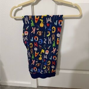 Little Sleepies women’s pajamas bottoms XXL “alphabet friends”